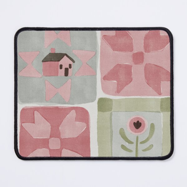 Item preview, quilt watercolor designed and sold by KitschByKate.