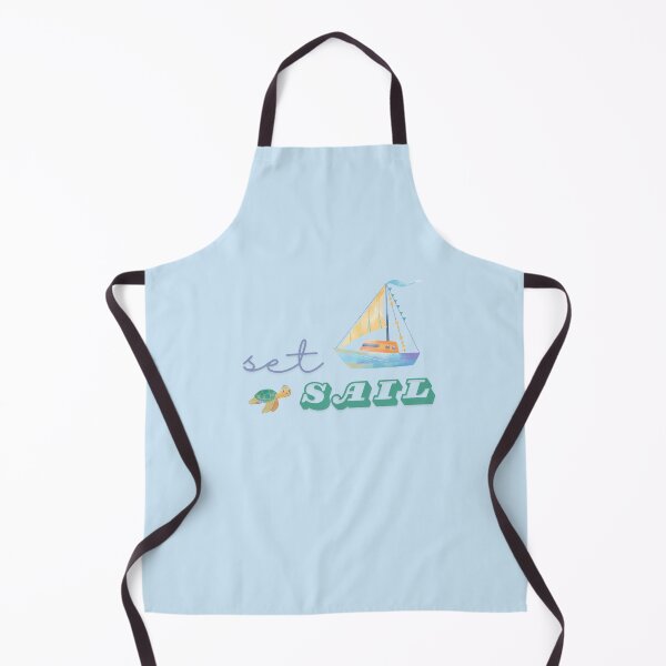 Item preview, Set Sail Boat and Turtle designed and sold by moodiemerch.