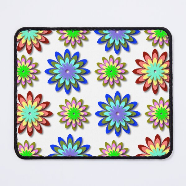 Item preview, Colorful Floral Pattern Design designed and sold by IntelliMindDesigns.