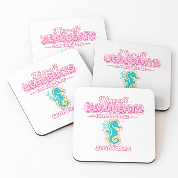 Item preview, deadbeat to seahorses bubbles designed and sold by Empressweirdo.