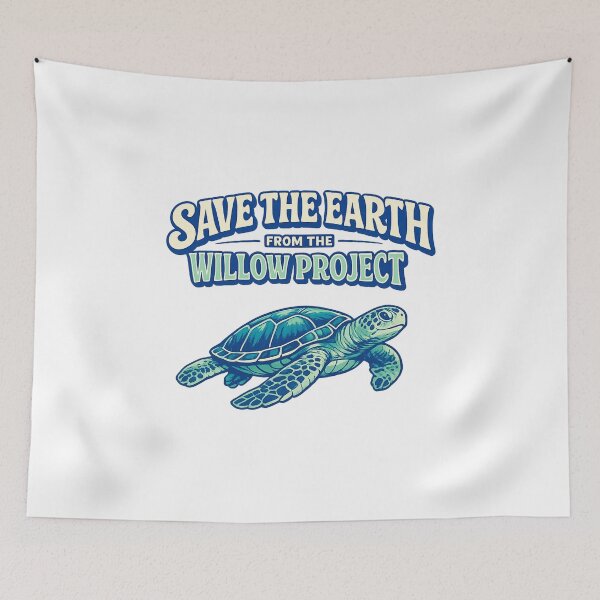 Item preview, Save The Earth From The Willow Project designed and sold by LuveraxArt.