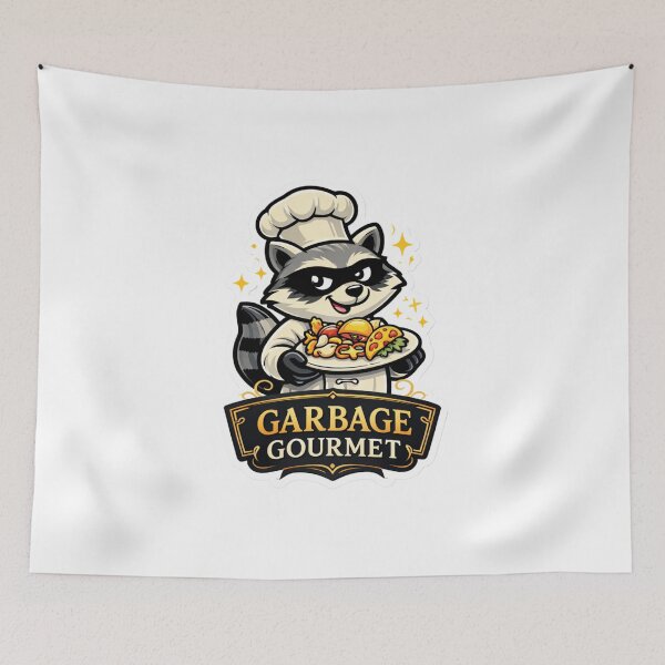 Item preview, Garbage Gourmet Raccoon – Funny Fancy Trash Panda Meme designed and sold by Naturalite19.