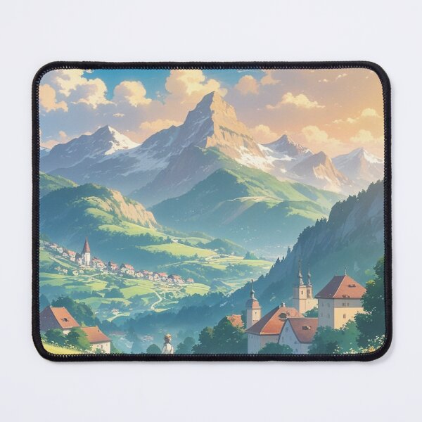 Item preview, Golden Light on the Mountain designed and sold by LofiHorizon.