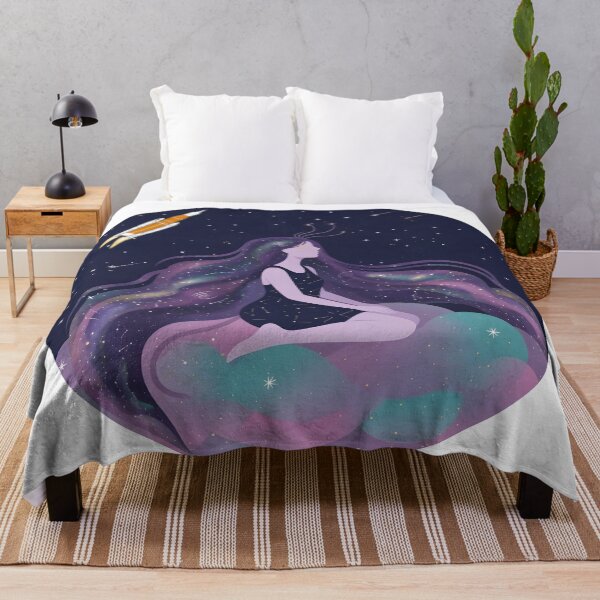 Item preview, Artemis Goddess on a Nebula designed and sold by ReuvenStore.