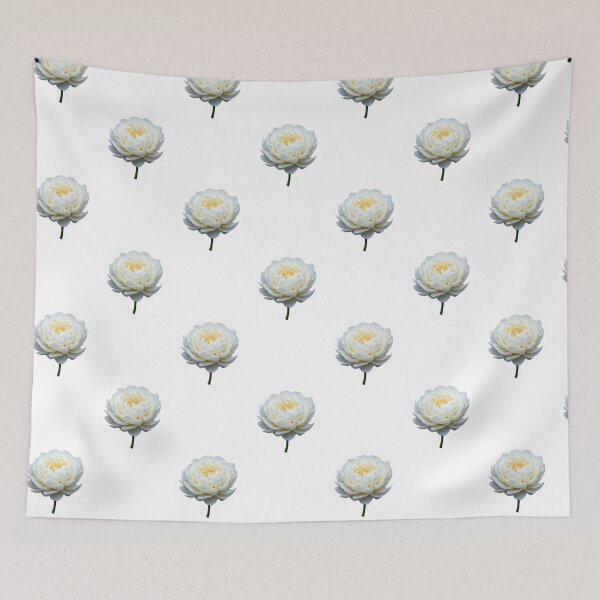 Item preview, White Bloom Delicate Petals Soft Botanical Beauty designed and sold by Fikuall.