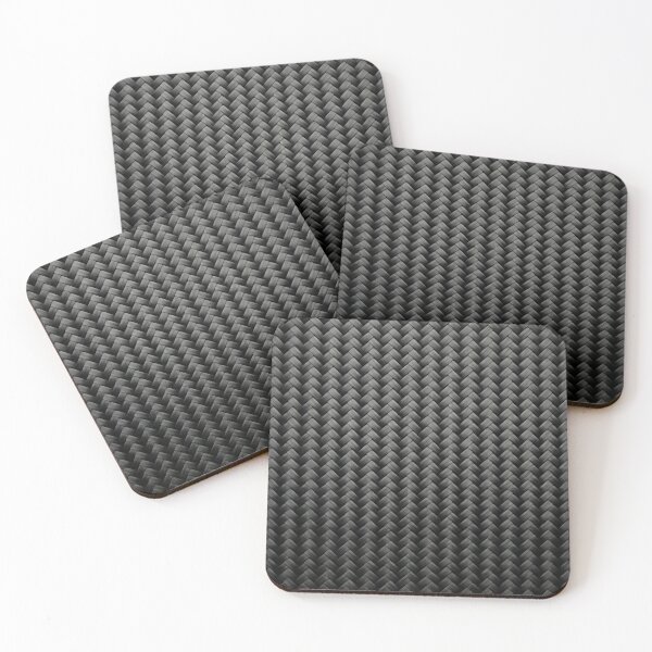 Item preview, Deep Woven Carbon Fiber Texture Pattern designed and sold by Sybille-Yates.