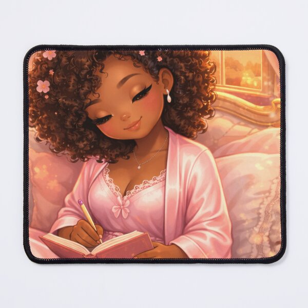 Item preview, Cozy Night Journaling Aesthetic Soft Life Girl in Paris | Self Care & Romanticize Your Life designed and sold by PrincSaraStudio.