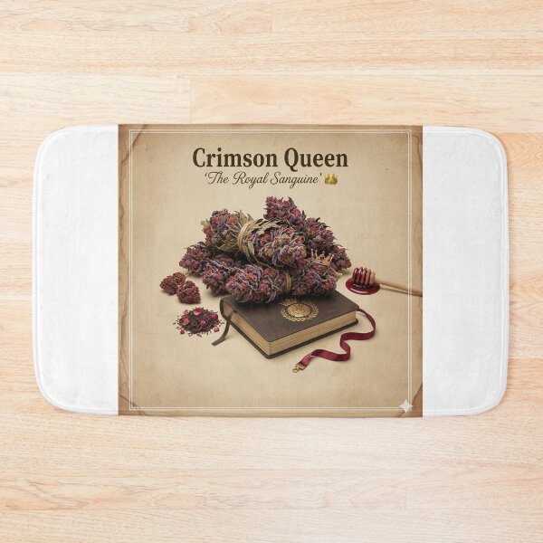 Item preview, CRIMSON QUEEN: THE ANTHOCYANIN REGENT | VINTAGE BOTANICAL ARCHIVE POSTER designed and sold by The Cannabis Chronicles.