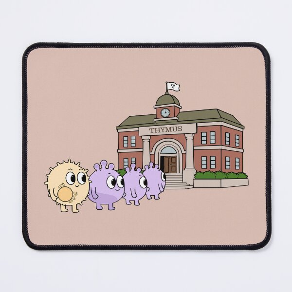 Item preview, Thymus School - Cute Immune Cells designed and sold by MicroMarket.