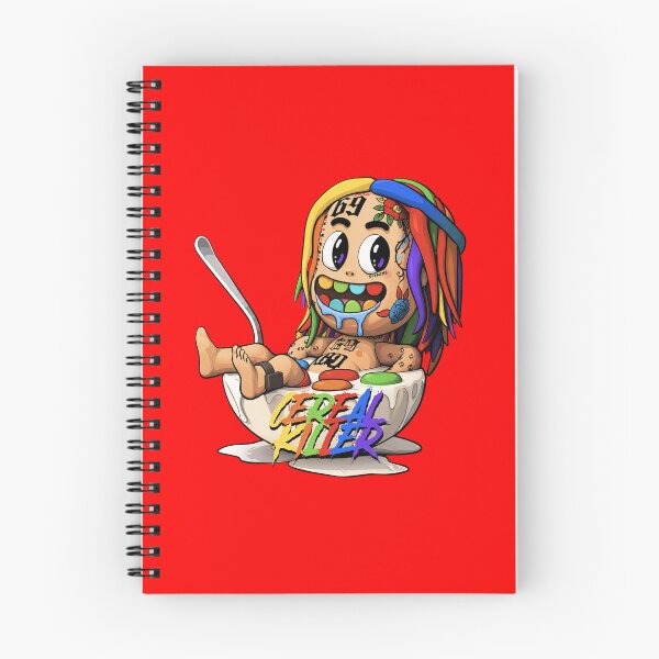 Item preview, Cereal Killer Cute Chaos Cartoon with Rainbow Hair and Candy Madness designed and sold by SeriouslyArtistical.