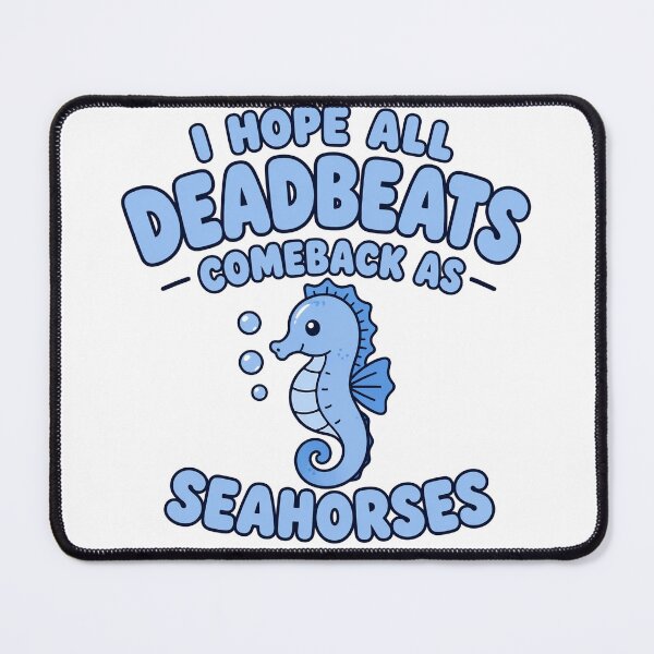Item preview, deadbeats to seahorses b designed and sold by Empressweirdo.