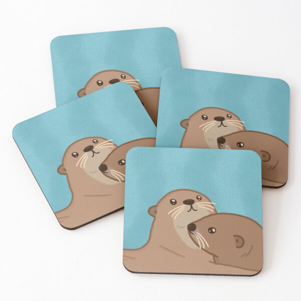 Item preview, Snuggly Otters designed and sold by weird-artkid.