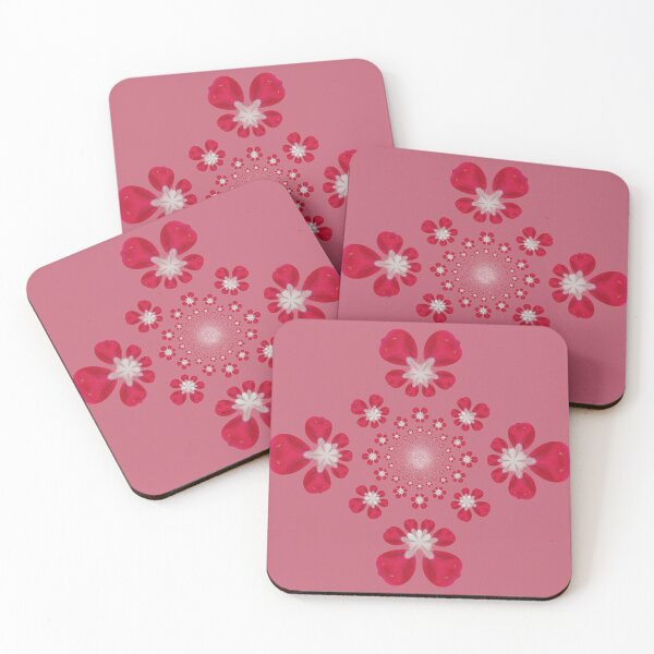 Aperçu de l'œuvre Soft Pink Floral Mandala – Romantic Flower Pattern créée et vendue par SilentBloomLab.