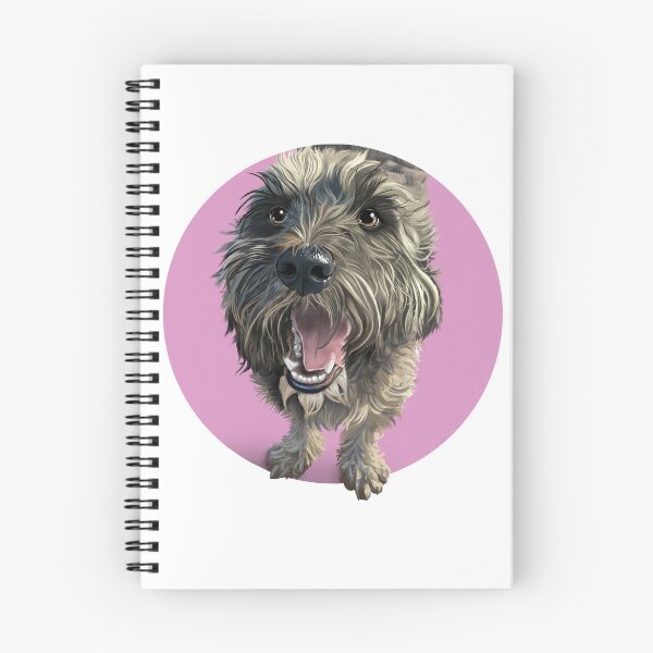 Item preview, Happy dog in a circle designed and sold by Kathysg.