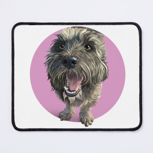 Item preview, Happy dog in a circle designed and sold by Kathysg.