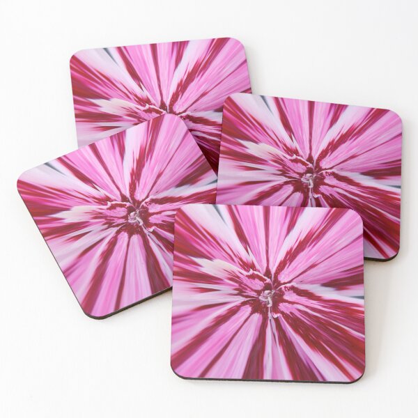 Aperçu de l'œuvre Abstract Pink Flower Burst - Artistic Floral Effect créée et vendue par SilentBloomLab.
