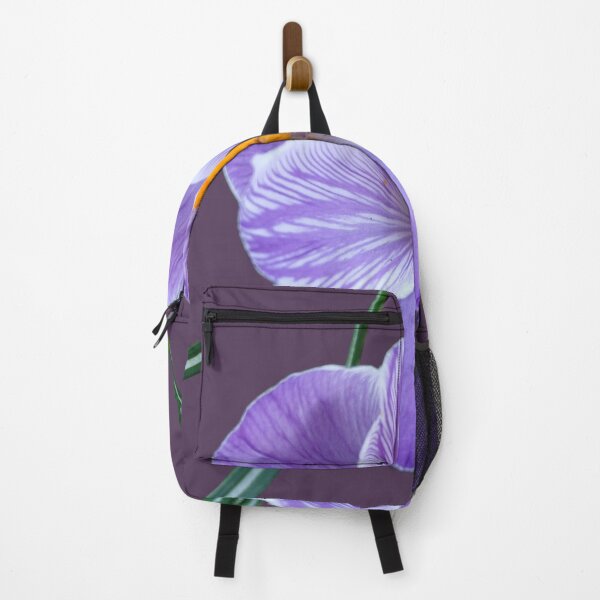 Item preview, Purple Crocus on Plum Background – Elegant Floral Design designed and sold by SilentBloomLab.