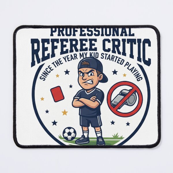 Item preview, Professional Referee Critic designed and sold by FunTeeFactory.