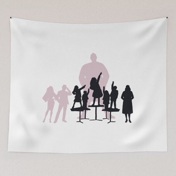 Item preview, Revolting Children Matilda Musical Inspired Empowerment Silhouette Design designed and sold by creatingmouseshop.