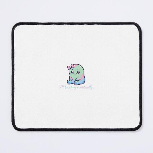 Item preview, Cute Aesthetic Sticker – I’ll Be Okay Eventually Soft Mental Health Design designed and sold by S33ART.