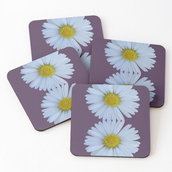 Item preview, Daisy Duo on Purple - Soft Floral Aesthetic designed and sold by SilentBloomLab.