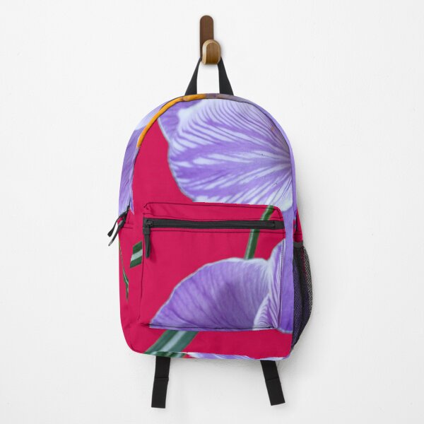Item preview, Purple Crocus on Pink – Soft Floral Aesthetic Design designed and sold by SilentBloomLab.