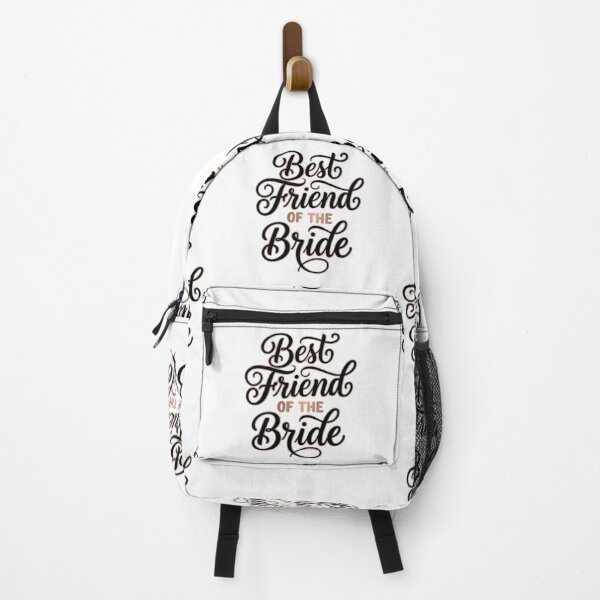 Item preview, Elegant Rose Gold "Best Friend Of The Bride" Calligraphy Design designed and sold by VibranPalette.