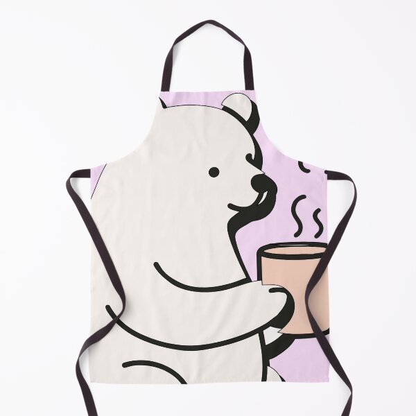 Item preview, Cute Polar Bear Coffee Pun Illustration designed and sold by BestChoiceService.