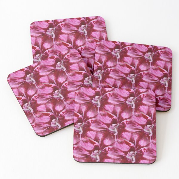 Item preview, Dense Pink Floral Texture - Rich Botanical Pattern designed and sold by SilentBloomLab.