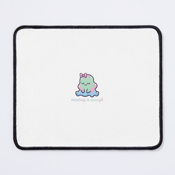 Item preview, Minimal Aesthetic Sticker – Existing Is Enough Mental Health Reminder designed and sold by S33ART.