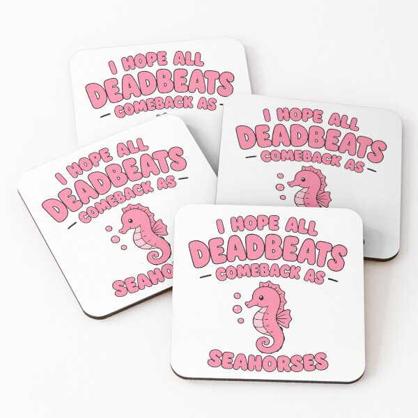 Item preview, deadbeats to seahorses p designed and sold by Empressweirdo.