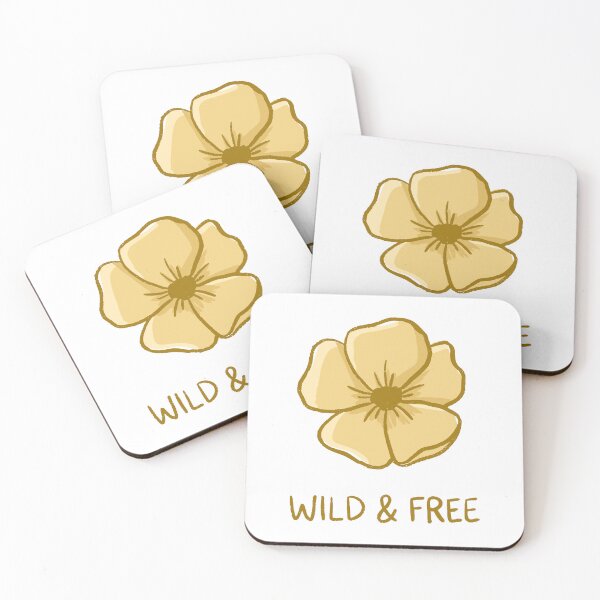 Item preview, Golden Wild and Free Flower designed and sold by RetroMini2026.