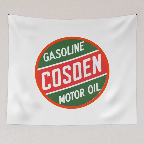 Item preview, Vintage Cosden Gasoline and Motor Oil designed and sold by QuayTradingCo.