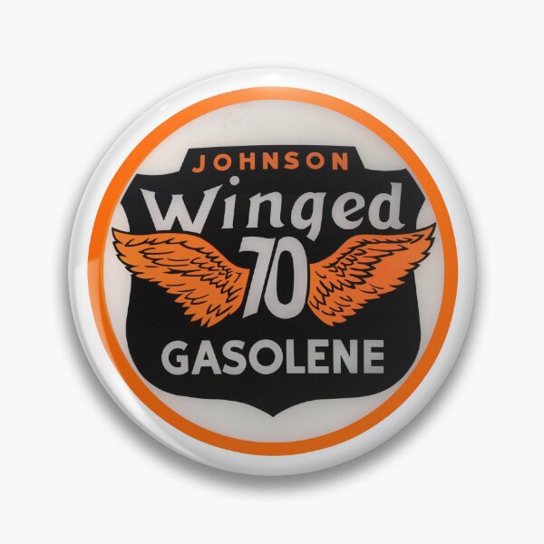 Item preview, Vintage Johnson Winged 70 Gasoline designed and sold by QuayTradingCo.