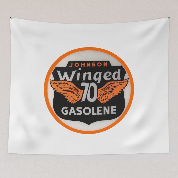 Item preview, Vintage Johnson Winged 70 Gasoline designed and sold by QuayTradingCo.