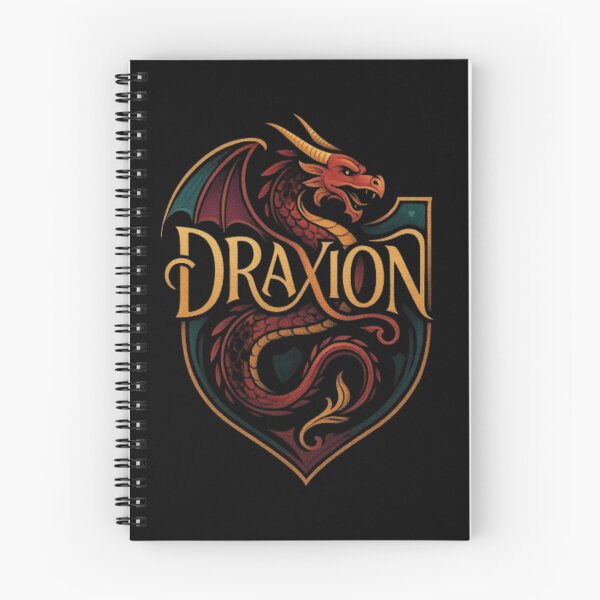 Item preview, Draxion Dragon Design, Fire Dragon Shirt, Fantasy Beast, Mythical Dragon, Medieval Warrior, RPG Dragon Art, Legendary Creature Gift designed and sold by Typologystudios.