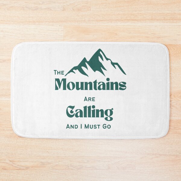 Item preview, The Mountains Are Calling and I Must Go designed and sold by Inkworksbyshery.