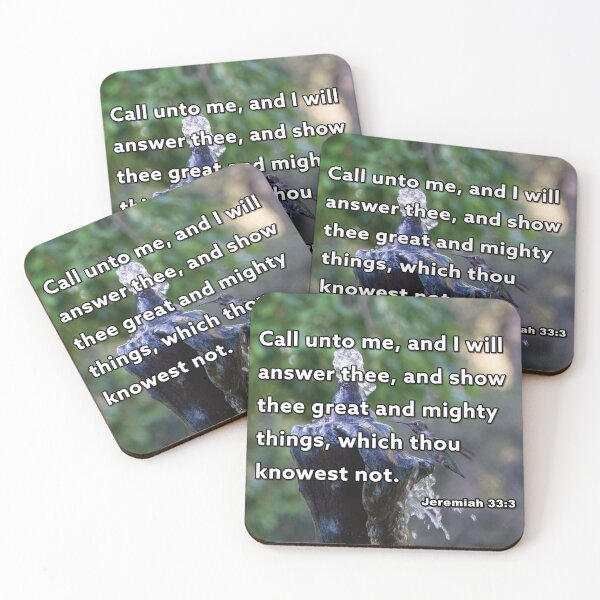 Item preview, Jeremiah 33:3 Call unto me Hummingbird photograph designed and sold by InsprtnlArtbyDP.