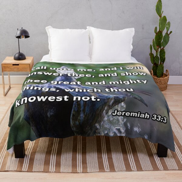 Item preview, Jeremiah 33:3 Call unto me Hummingbird photograph designed and sold by InsprtnlArtbyDP.