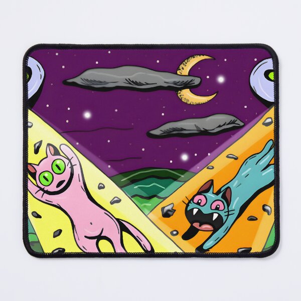Item preview, Alien Cat Portal designed and sold by Worlddoodlex.