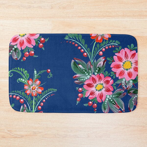 Item preview, Bbouquet of red flowers, Ukraine art, Petrykivka style, author's drawing designed and sold by Sunflower-7.