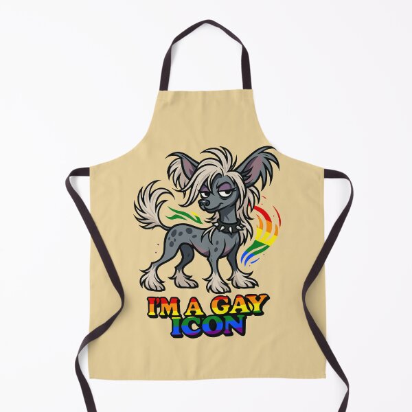 Item preview, Chinese Crested Dog “I’m a Gay Icon” designed and sold by Ghost on Toast.