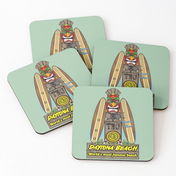 Item preview, Daytona Beach Tiki Shaka Surf totem designed and sold by studioss76.