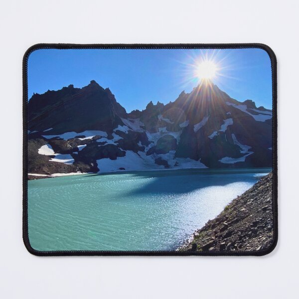 Item preview, Broken Top Glacier Lake | Oregon Cascades Photography designed and sold by WSM-Photography.