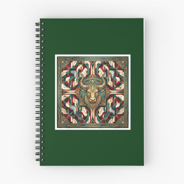 Item preview, Taurus. Zodiac sign Taurus. Gold, blue, red. Abstraction. designed and sold by Natalia-Vlad.