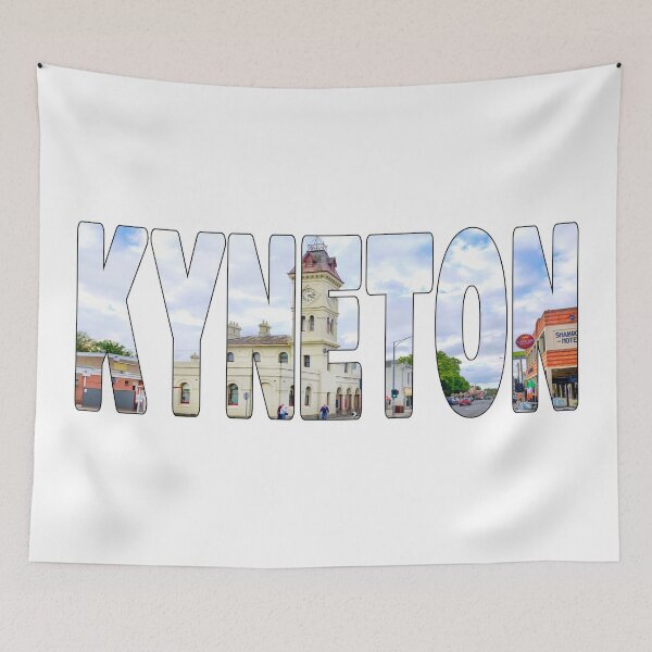 Item preview, KYNETON - Macedon Ranges Victoria Historic Post Office Building Clocktower designed and sold by Adam Gormley.