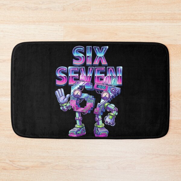 Item preview, Seven Ate Nine Retro Vintage Dad Joke Art designed and sold by Innova_Creations.