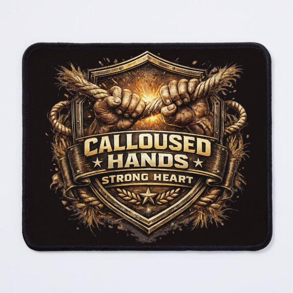 Item preview, Calloused Hands, Strong Heart designed and sold by RisingWolfStudio.