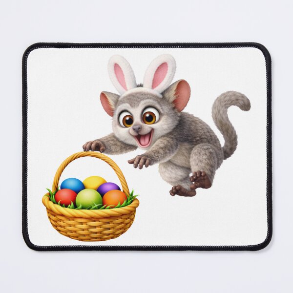 Item preview, Easter Gray Mouse Lemur designed and sold by Sillytoe.