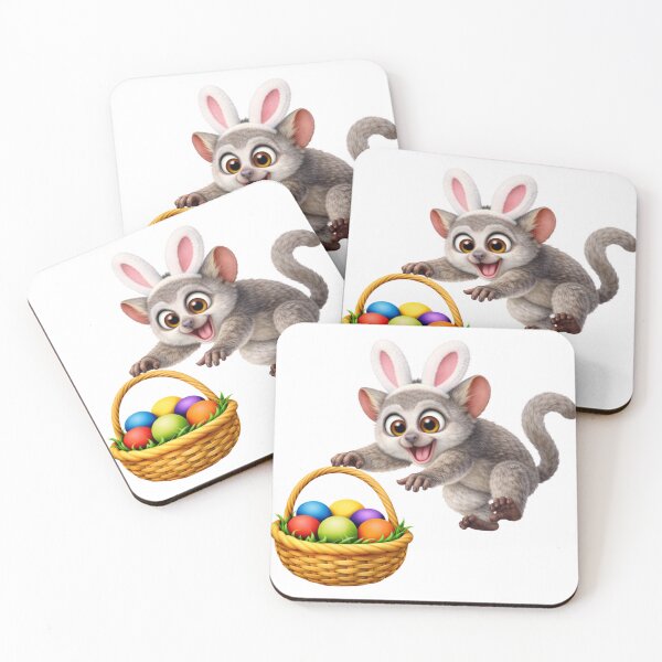Item preview, Easter Gray Mouse Lemur designed and sold by Sillytoe.